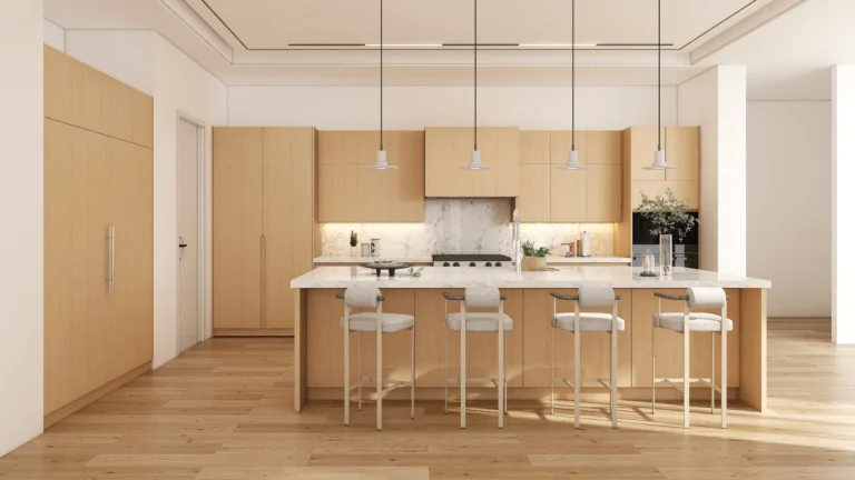 Modern Oak Kitchen Cabinets