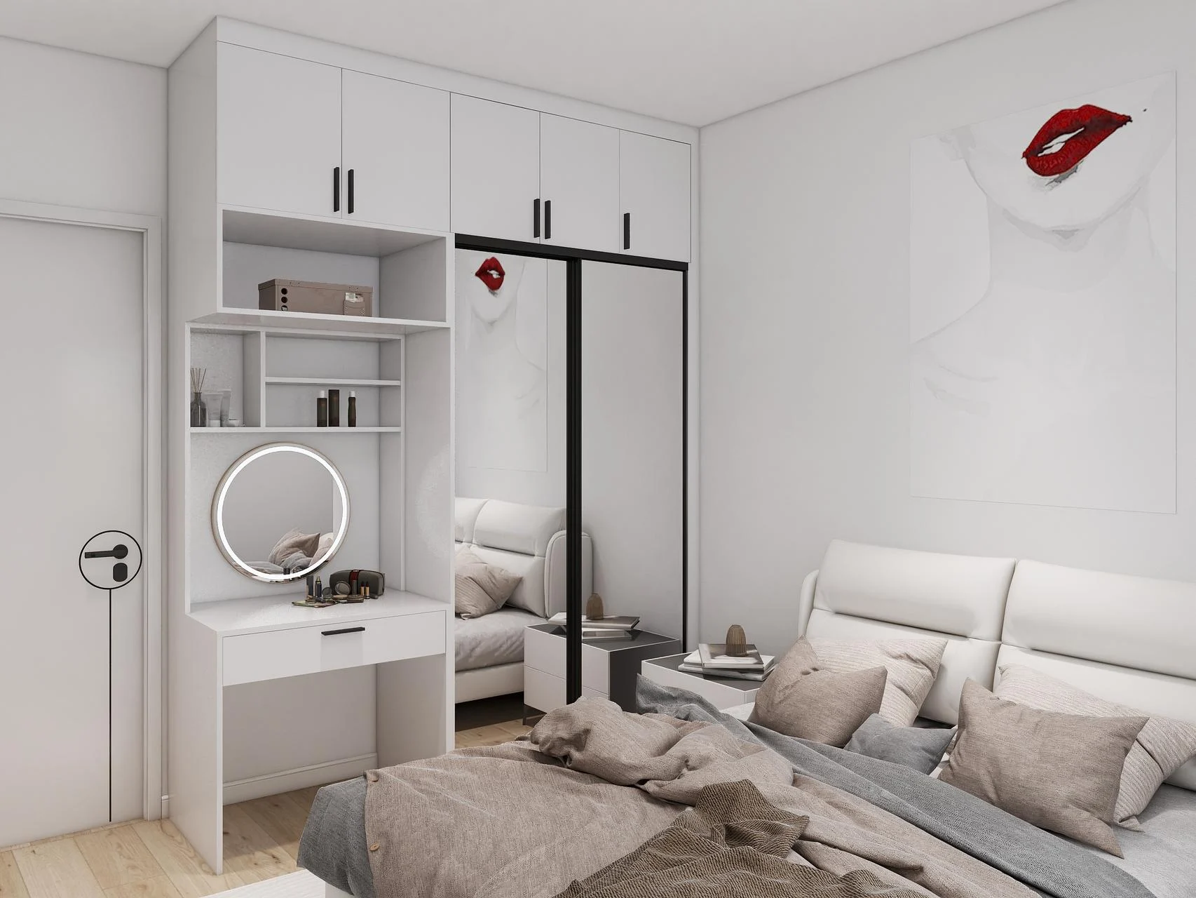Elegant White Sliding Door Wardrobe for Modern Bedrooms 1 Elegant White Sliding Door Wardrobe for Modern Bedrooms