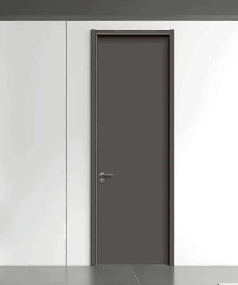 Durable Black Interior Door for Contemporary Homes