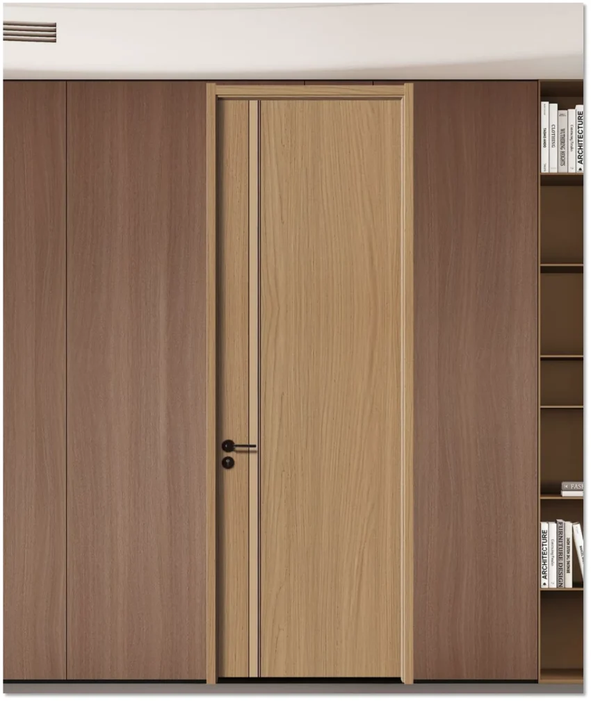 Modern Minimalist Wood Interior Doors for Stylish and Functional Homes