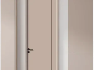 Modern Light Minimalist Interior Wood Doors for Stylish Homes