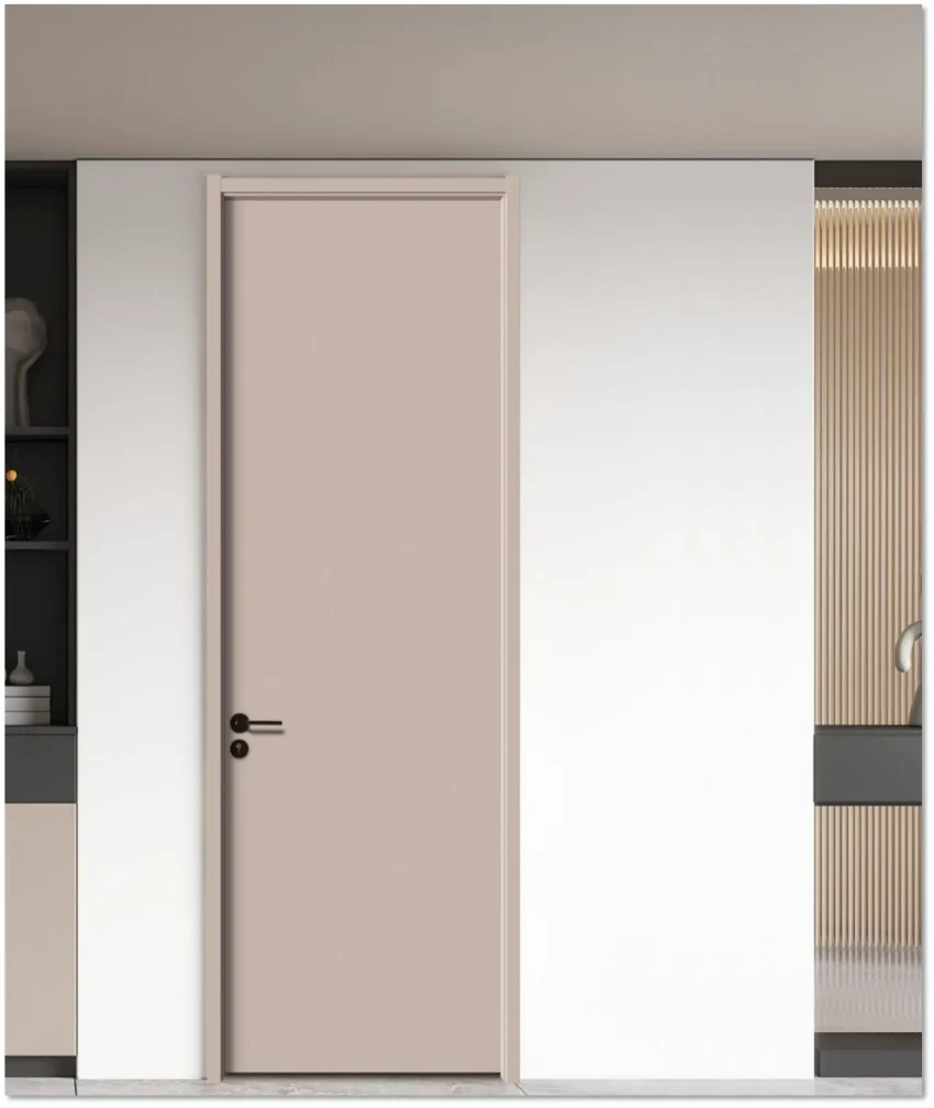 Modern Minimalist Flat Panel Interior Doors for Stylish Homes