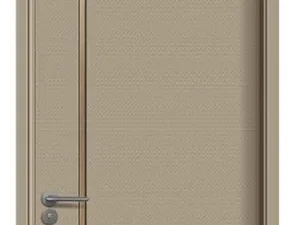 Modern Carbon Crystal Panel Doors for Interiors