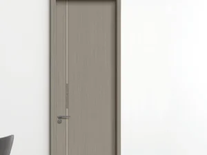 Eco-Friendly Walnut Interior Doors with Sleek Finish