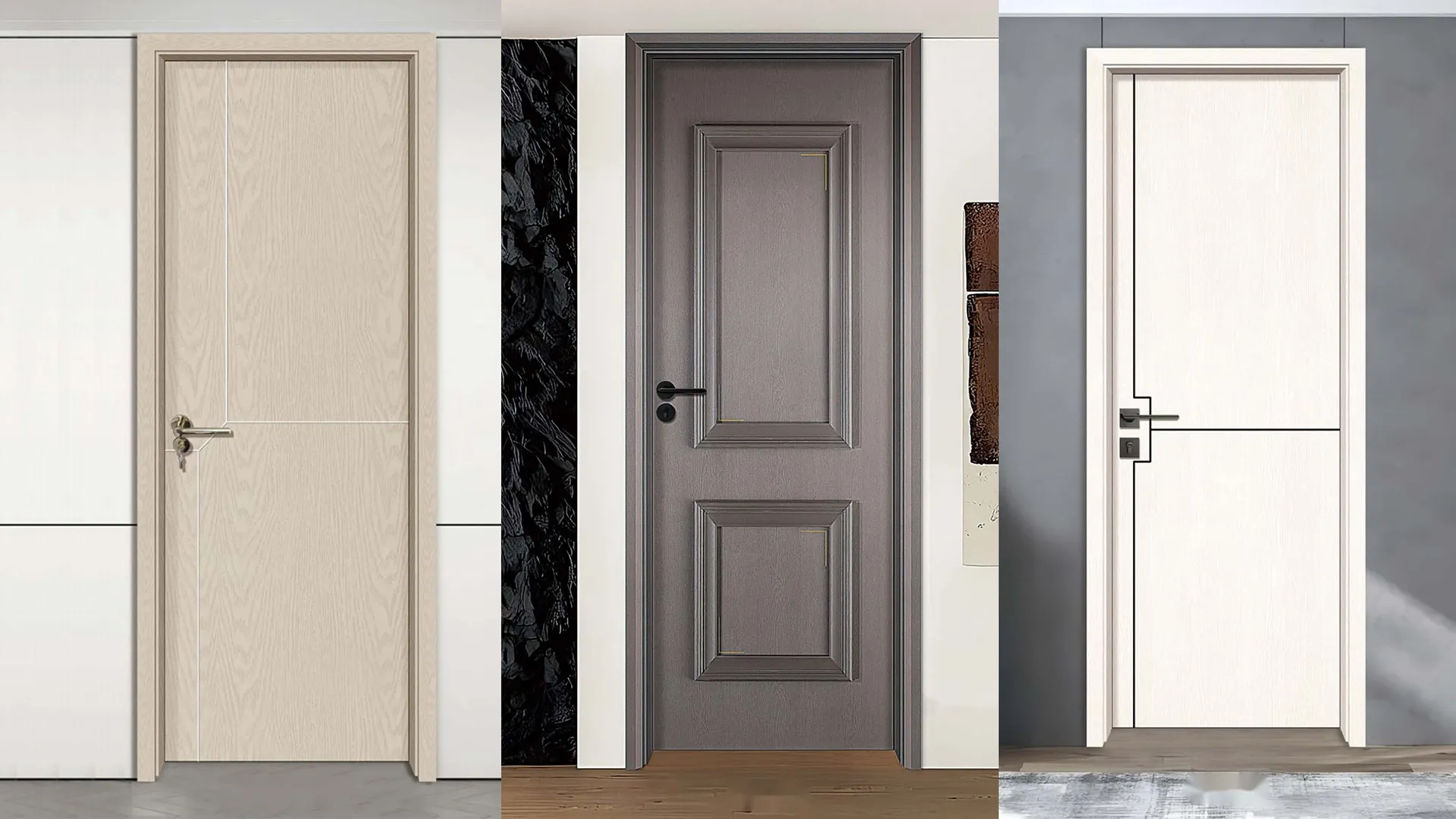 WPC Laminating Door Example