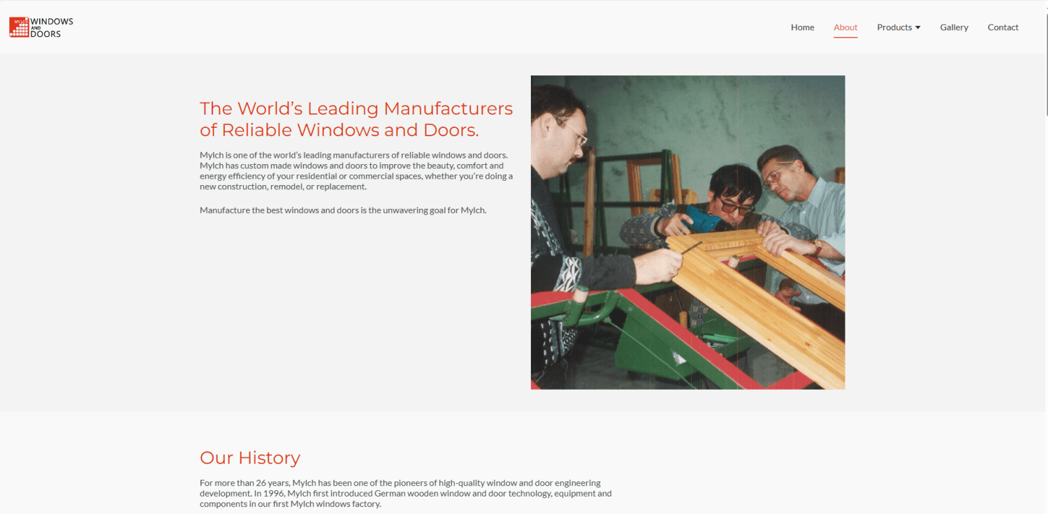 MYLCH interior wood door manufacturers​