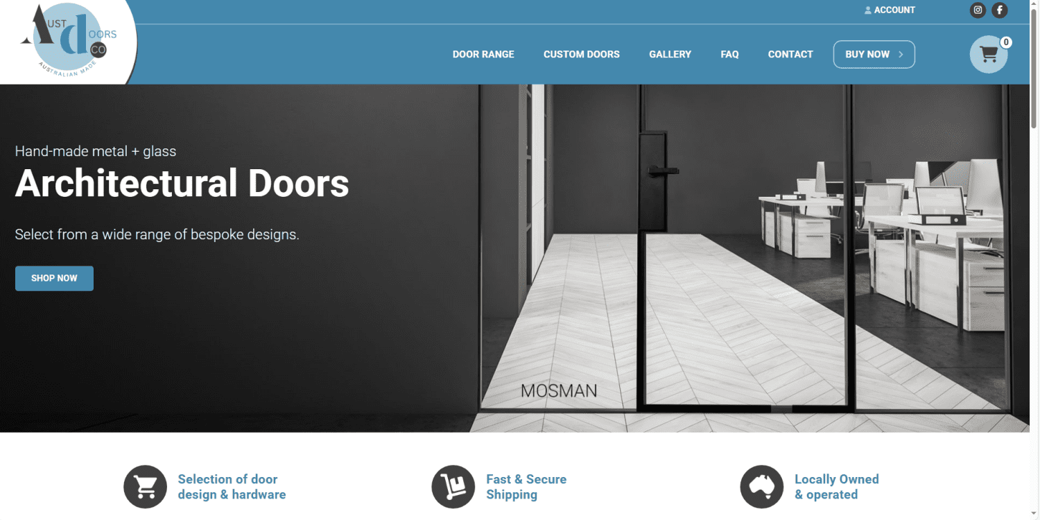 Aust Doors Co interior door manufacturers
