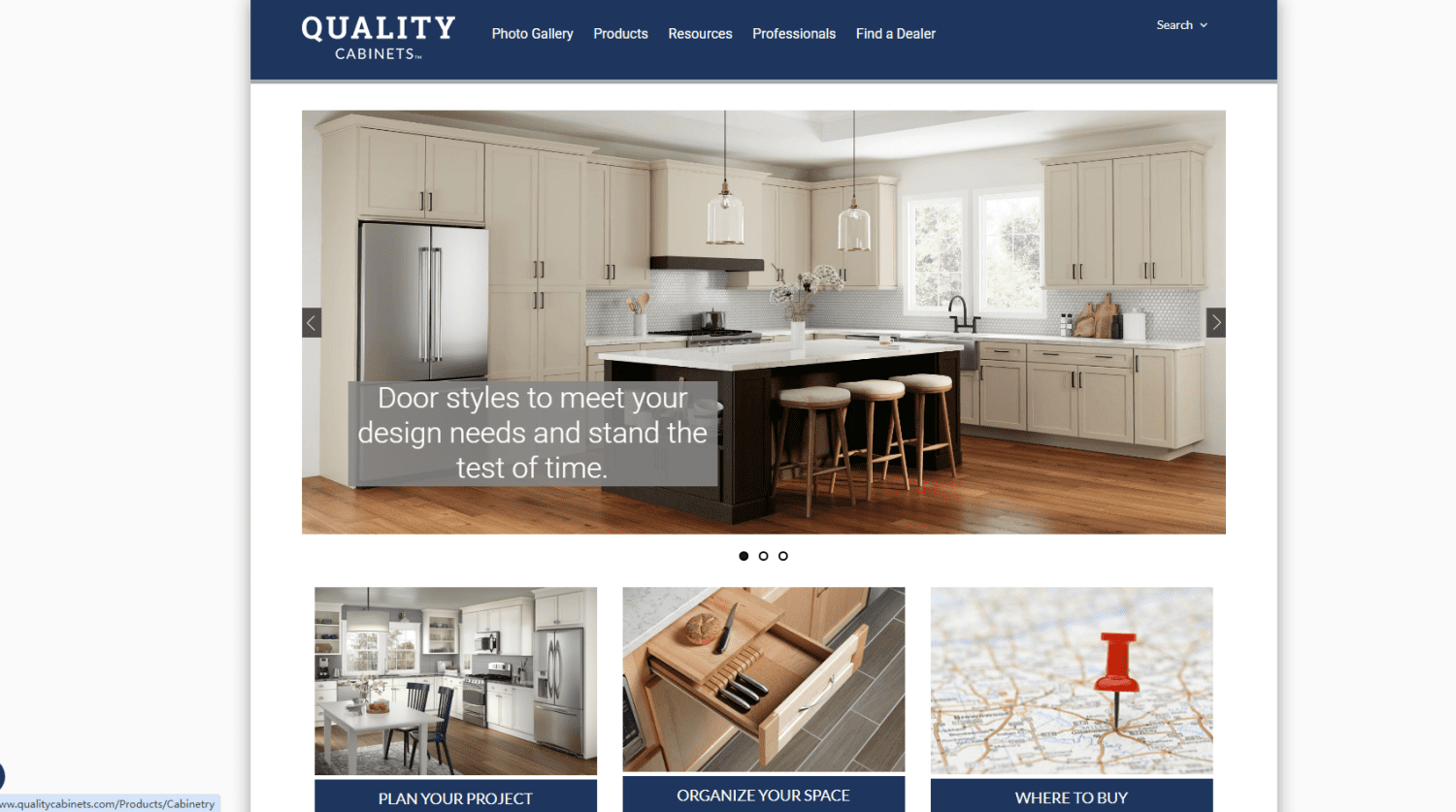 Quality Cabinets custom cabinet makers in USA