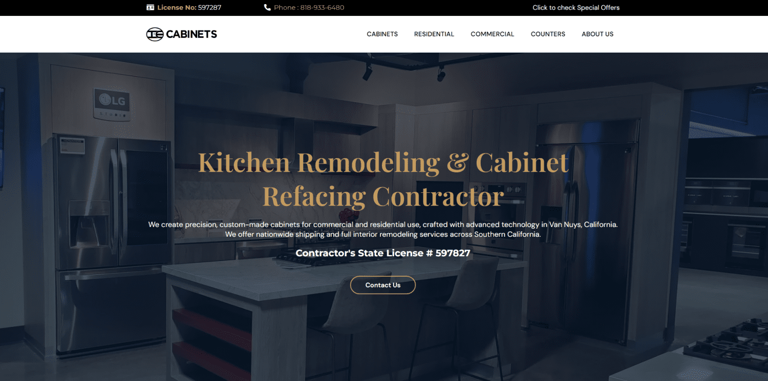  I&E Cabinets cabinet factory