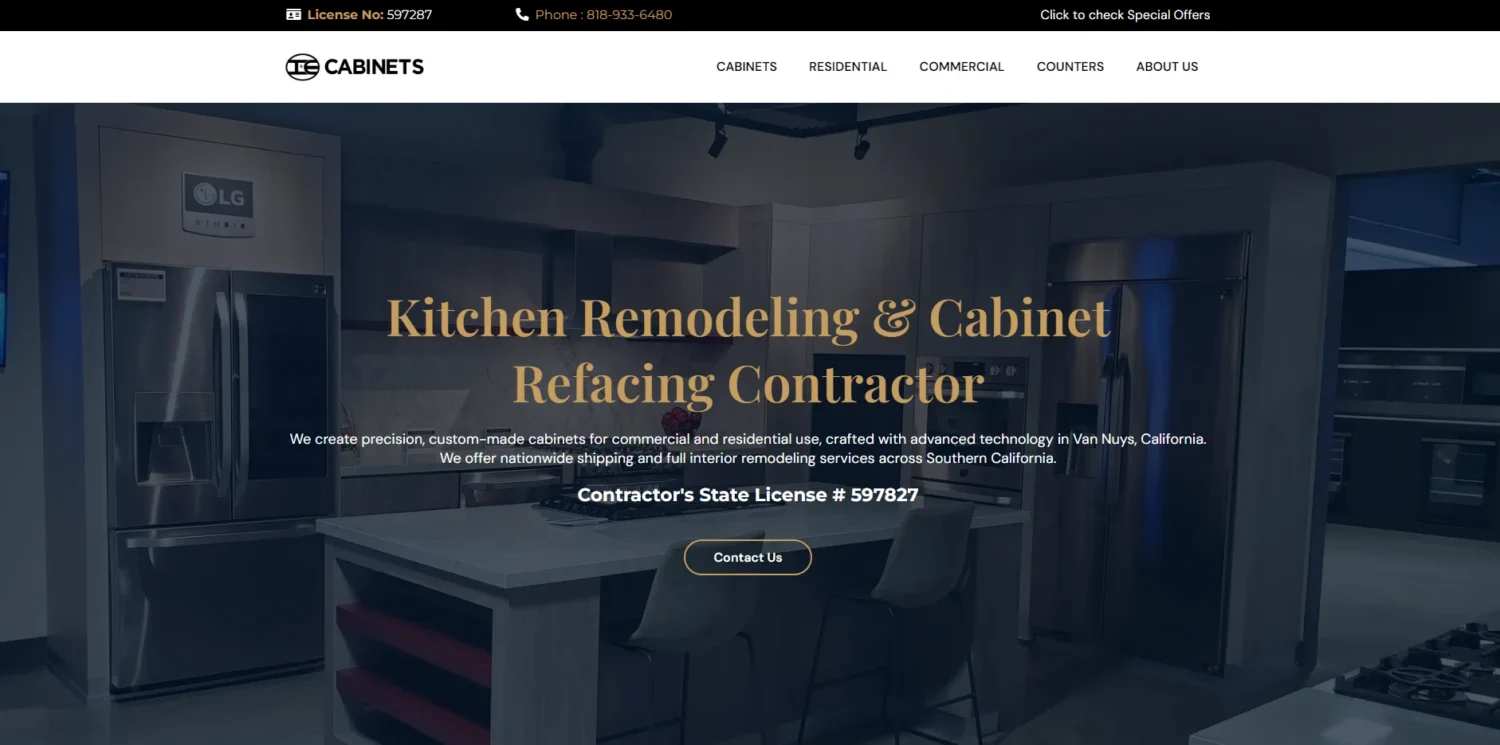 50 Pembuat Kabinet Kustom Teratas di AS 48 Pabrik lemari kabinet I&E
