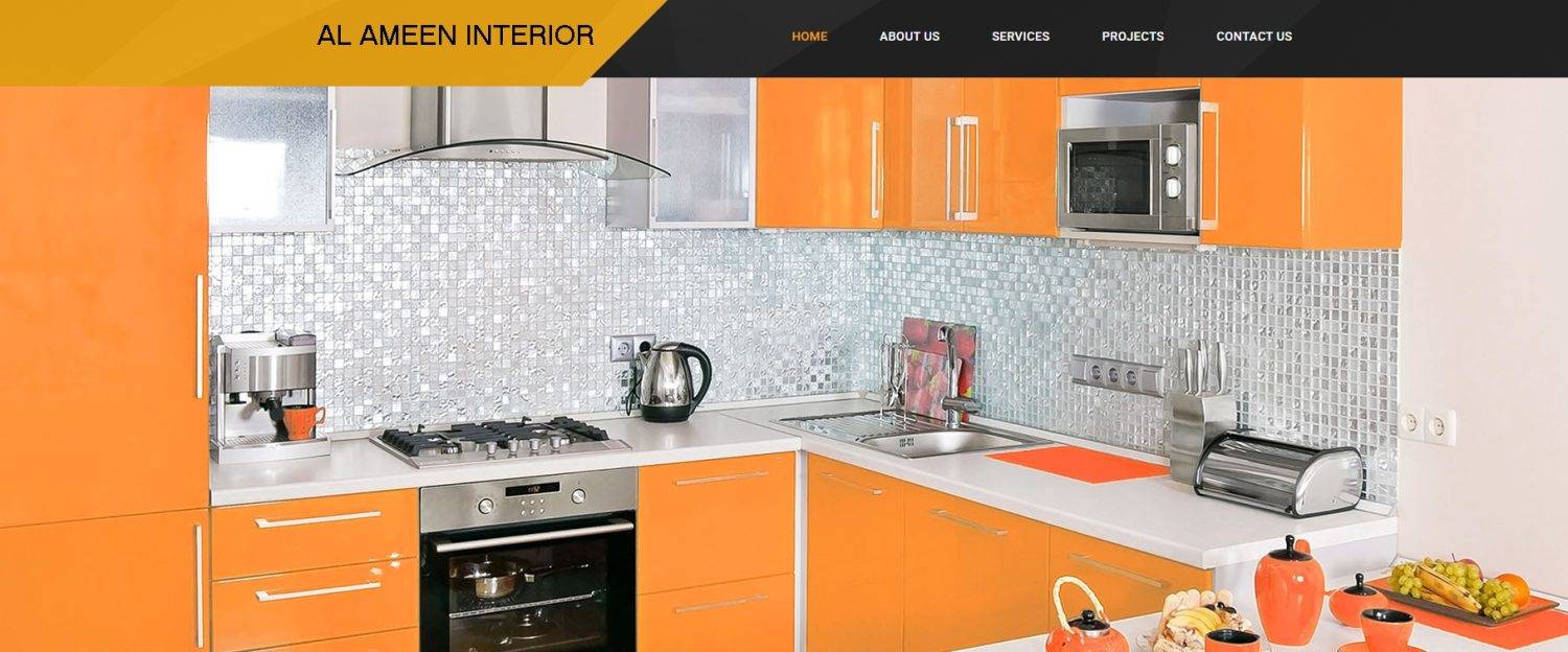Al Ameen Interior kitchen cabinets direct from manufacturer
