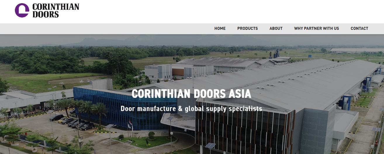 Top door and window factory in Indonesia