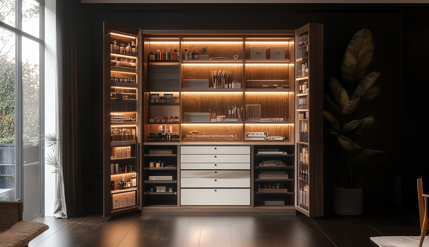 Customizable Art Supply Cabinet