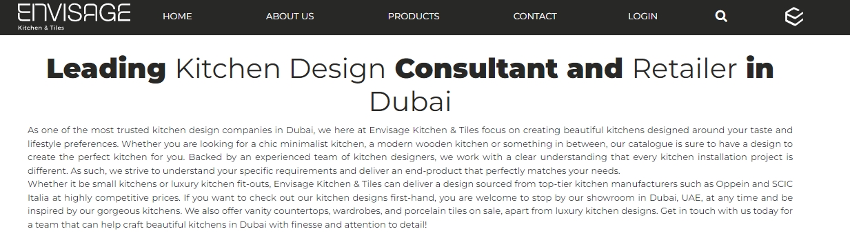 Envisage Kitchen & Tiles