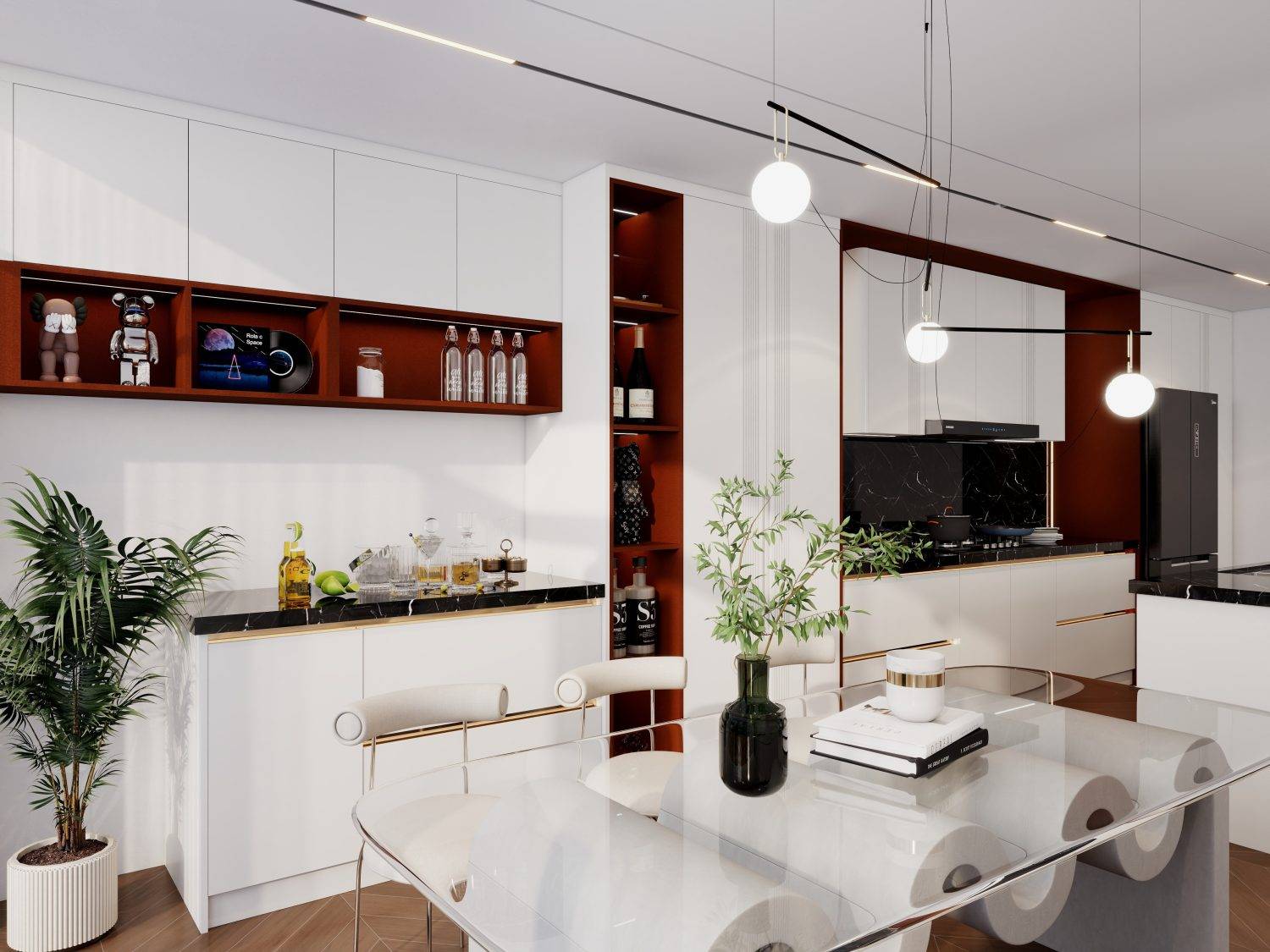 French Inspired Cabinets for Refined 2