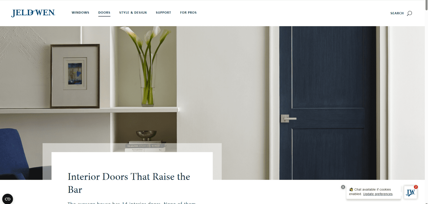 JELD-WEN, Inc.best interior door manufacturers