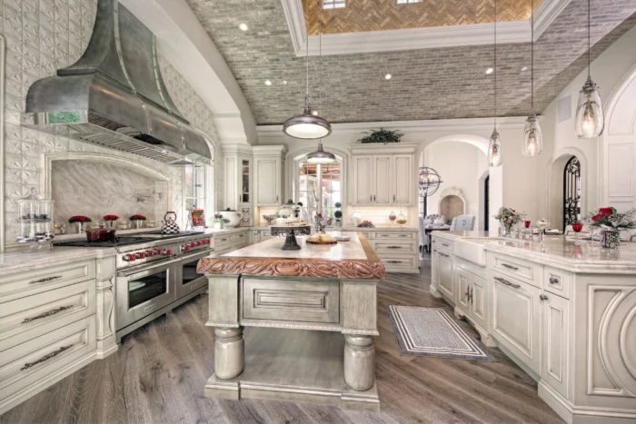 Luxury Villa custom kitchen
