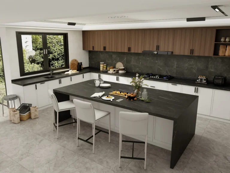 Spacious Cooking and Storage