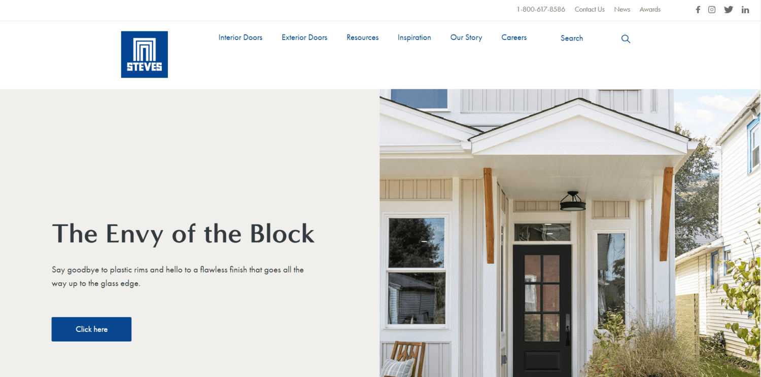 Steves & Sons interior door manufacturers