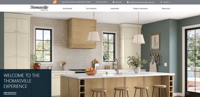 50 Pembuat Kabinet Kustom Teratas di AS 10 Perusahaan Pembuat Kabinet Dapur Thomasville