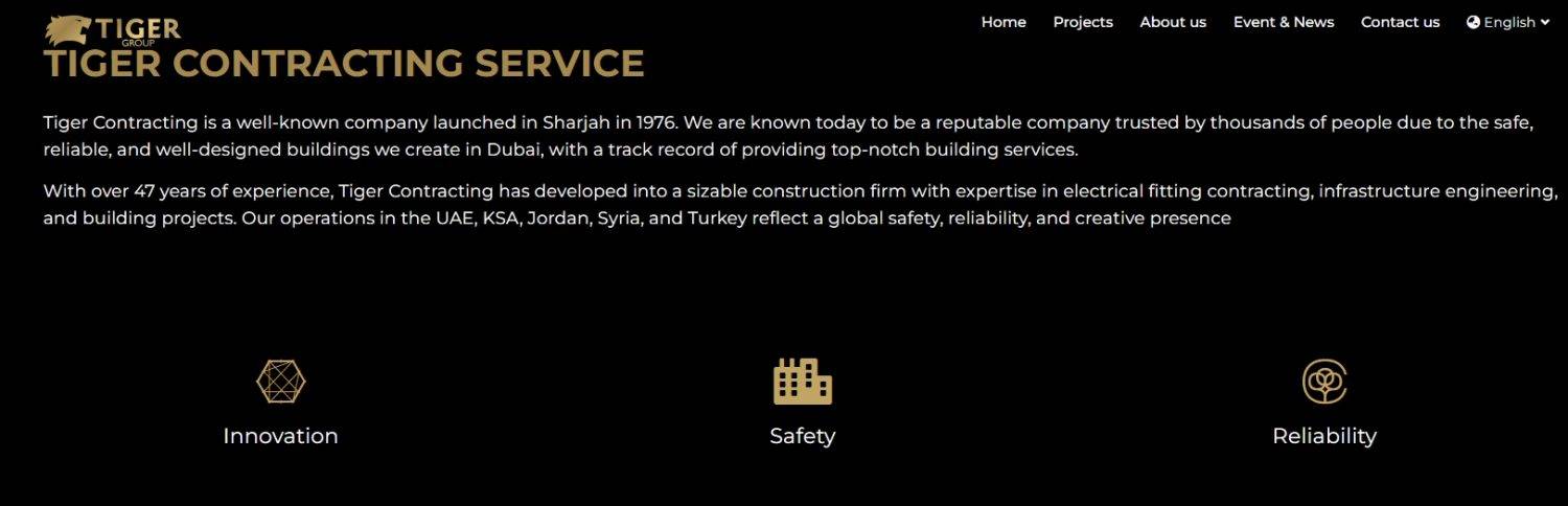 Tiger Contracting Company