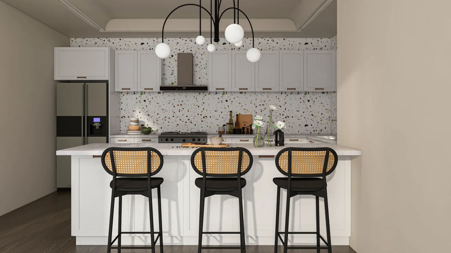 Elegant White Shaker Cabinets from Wholesale Cabinets USA