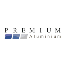 premium aluminum logo