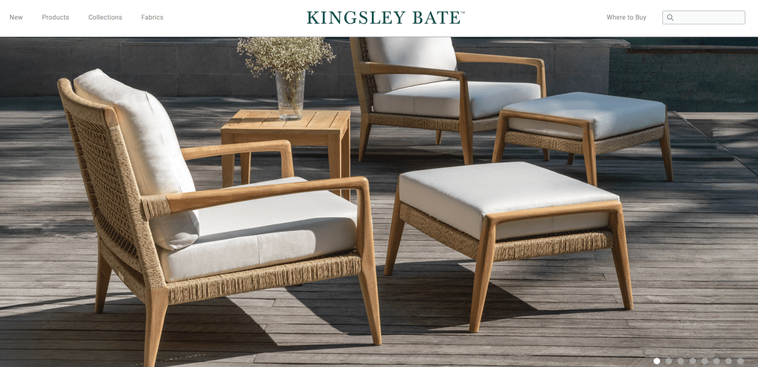 Kingsley Bate furniture factory