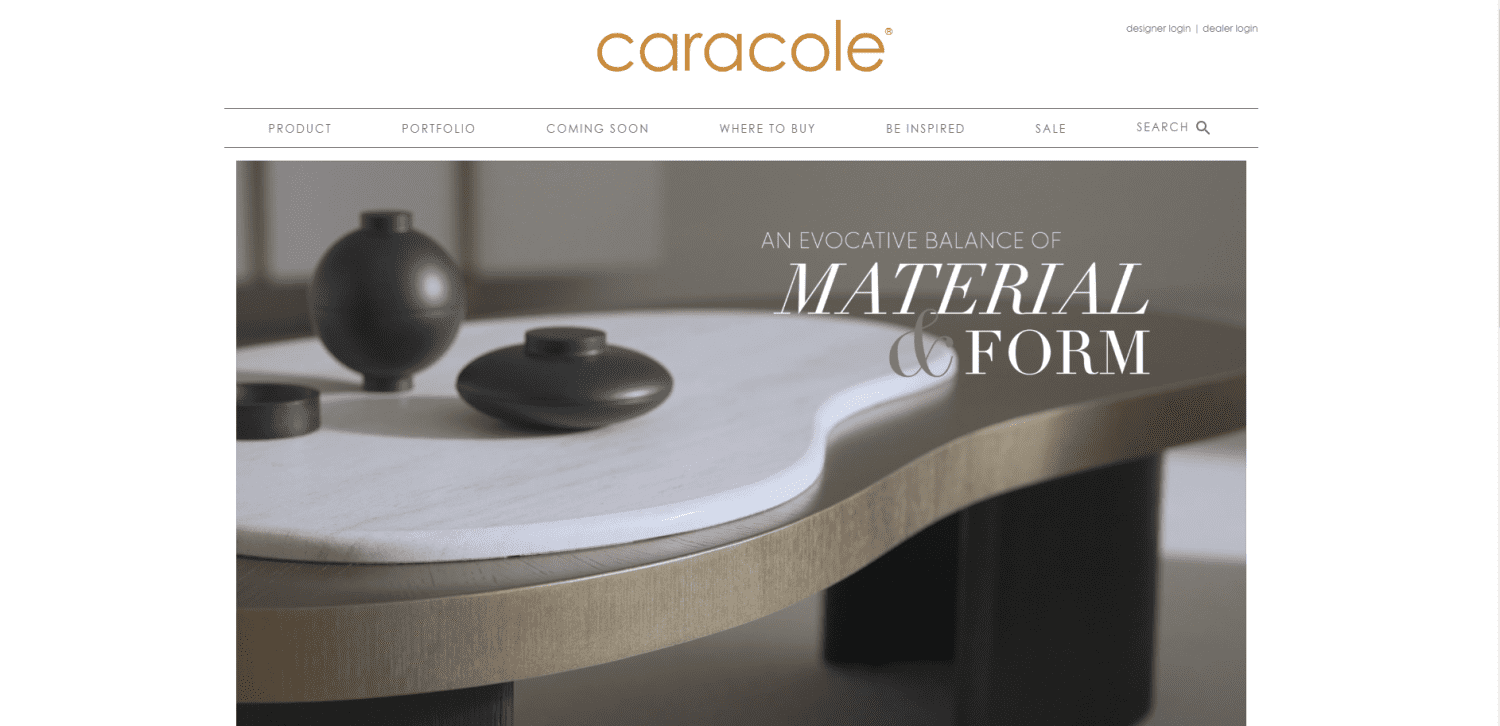 Caracole us furniture manufacturers
