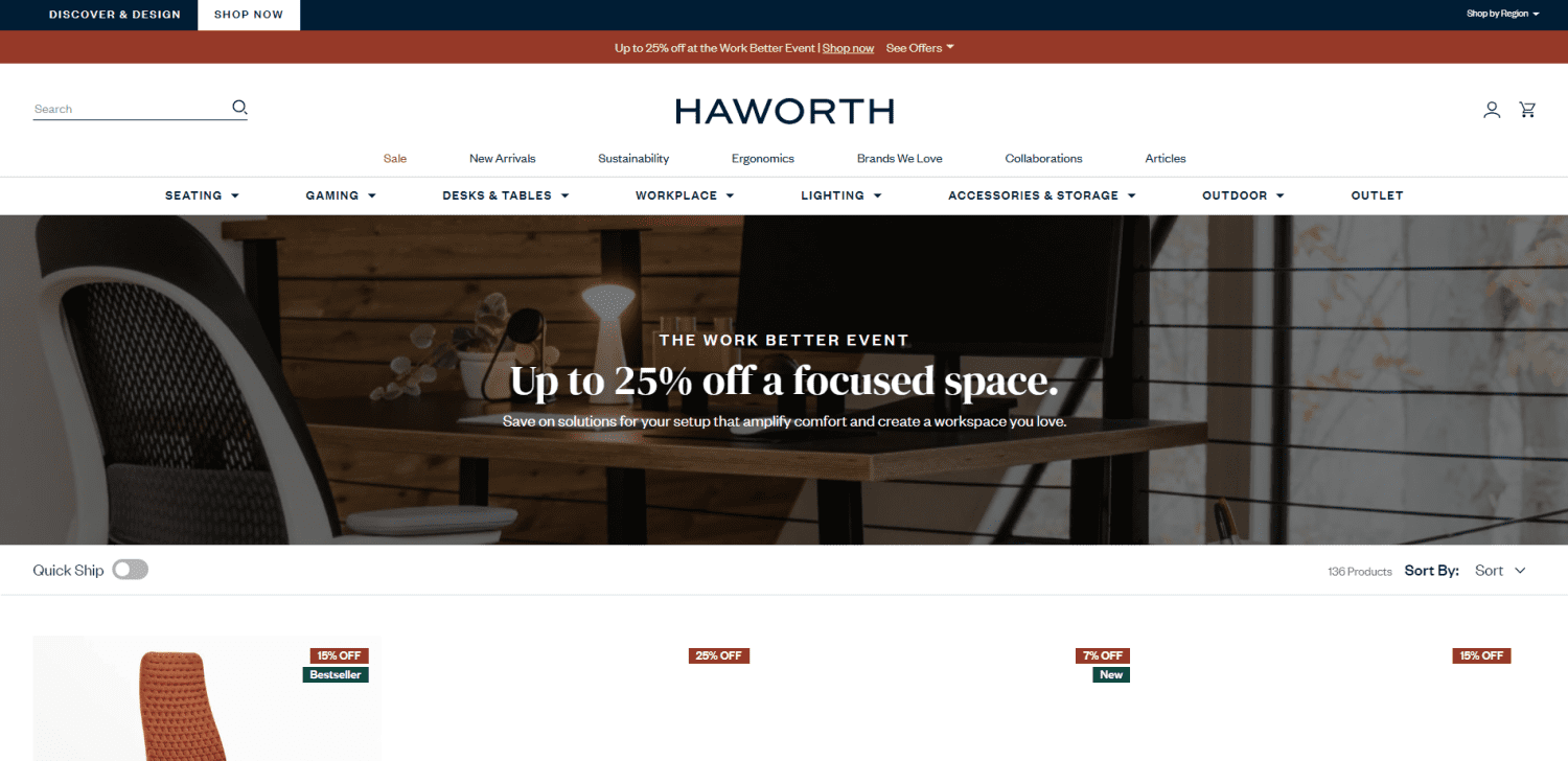 Haworth Inc furniture manufacturer