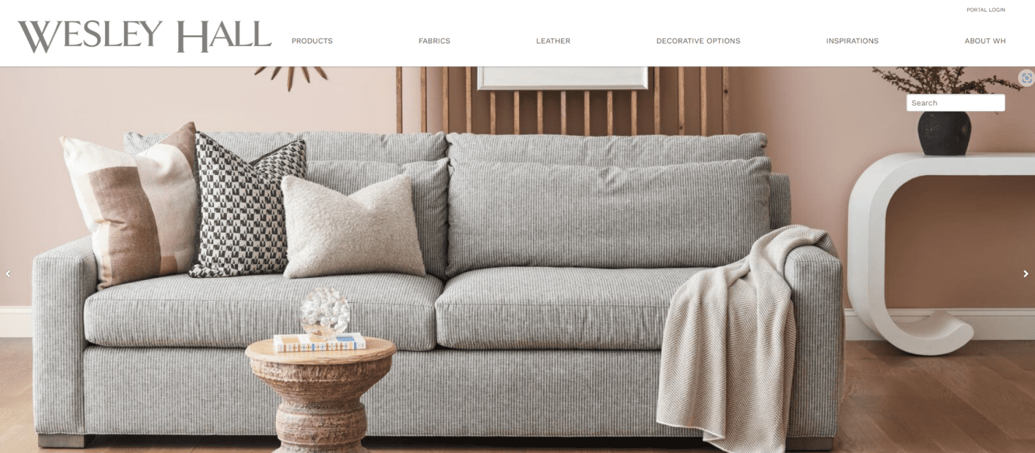 Wesley Hall furniture manufacturing