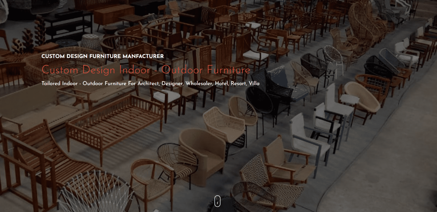Jepara Furniture factory