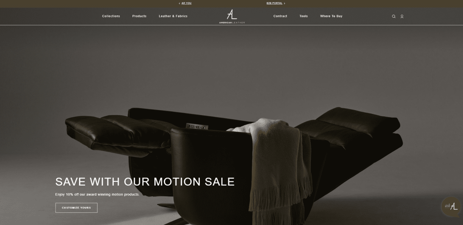 American Leather american furniture manufacturer
