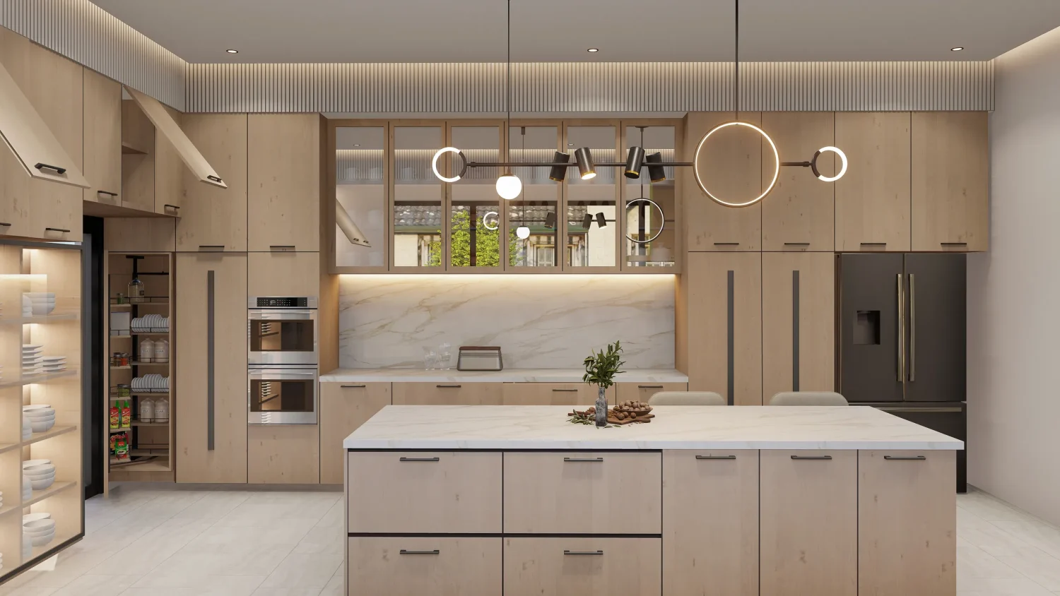 Apartment Projects in UAE_Kitchen Cabinets