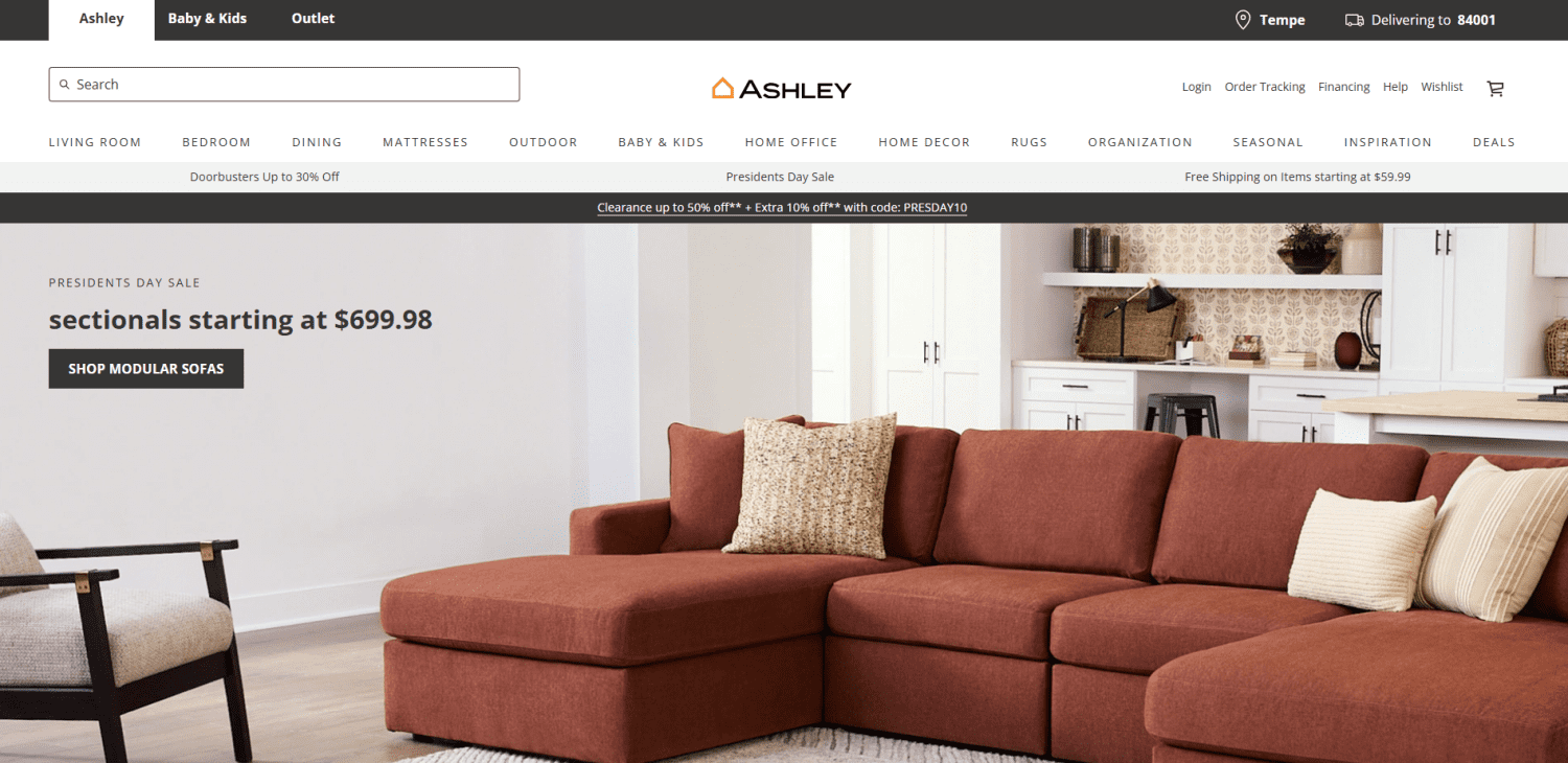 Top 100 Furniture Manufacturers in 2025 1 Ashley Furniture Industries furniture manufacturers