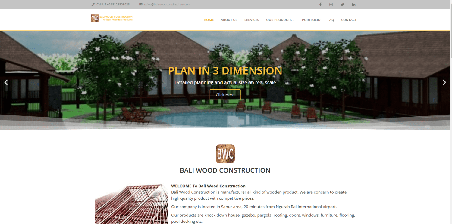 Bali Wood Construction interior wood door manufacturers​