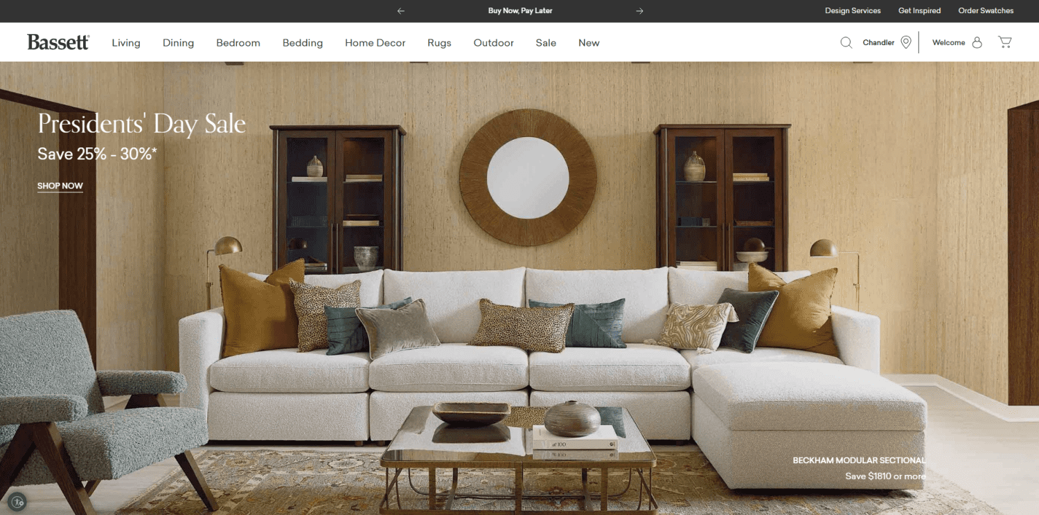 Bassett Furniture furniture factory
