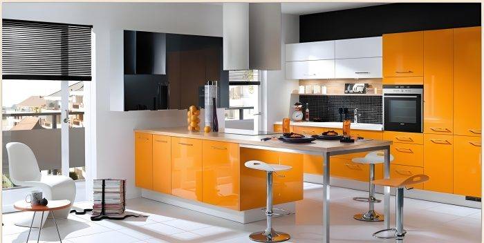 DIY and Budget-Friendly Orange Cabinet Ideas