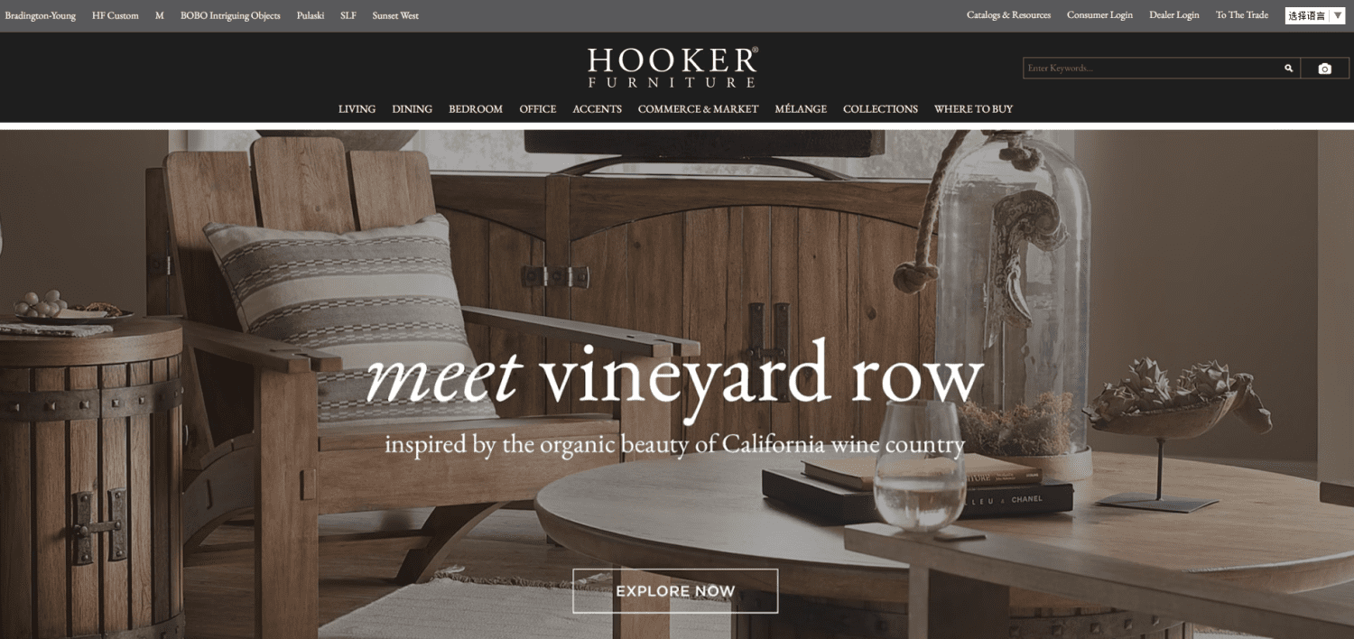 Hooker Furniturefurniture factory furniture factory outlet