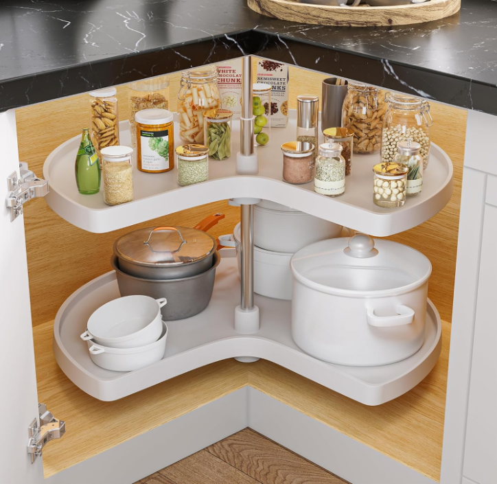 Kitchen Cabinet Corner Cabinets with Lazy Susans