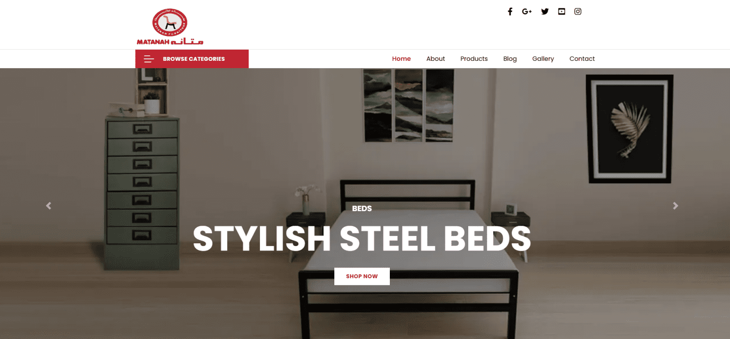 Matanah Arabia Company Ltd furniture factory