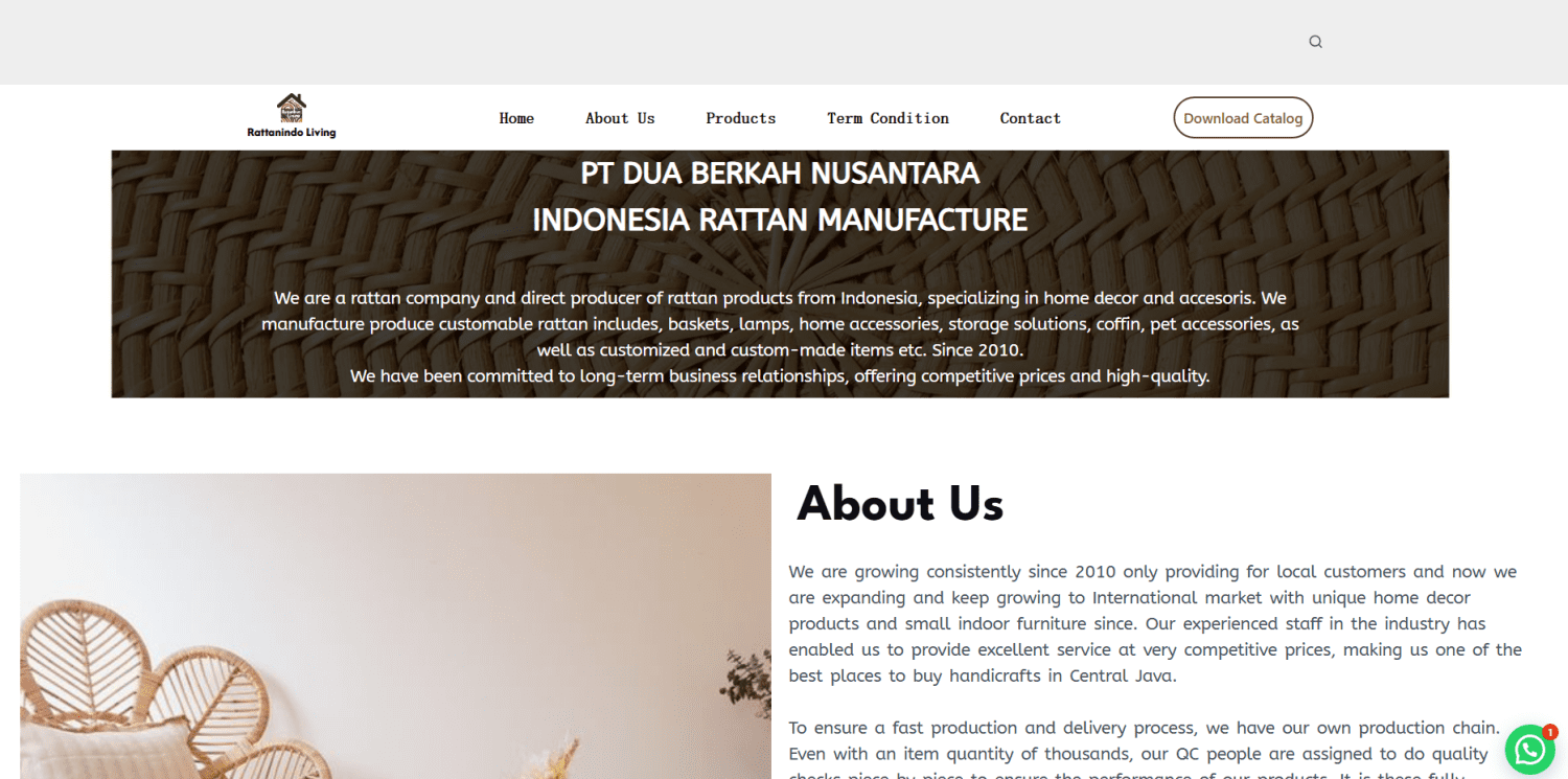 Rattanindo best furniture manufacturers