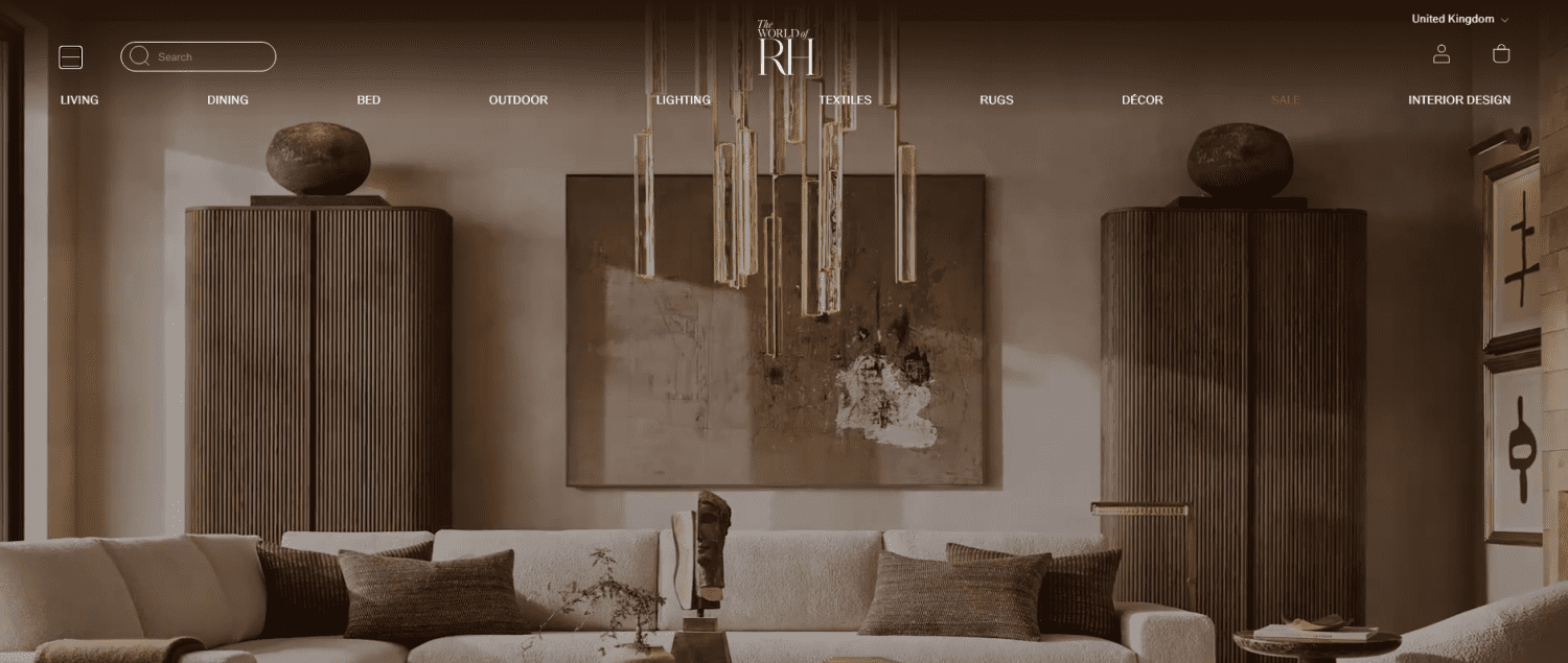 Restoration Hardware ash furniture manufacturers