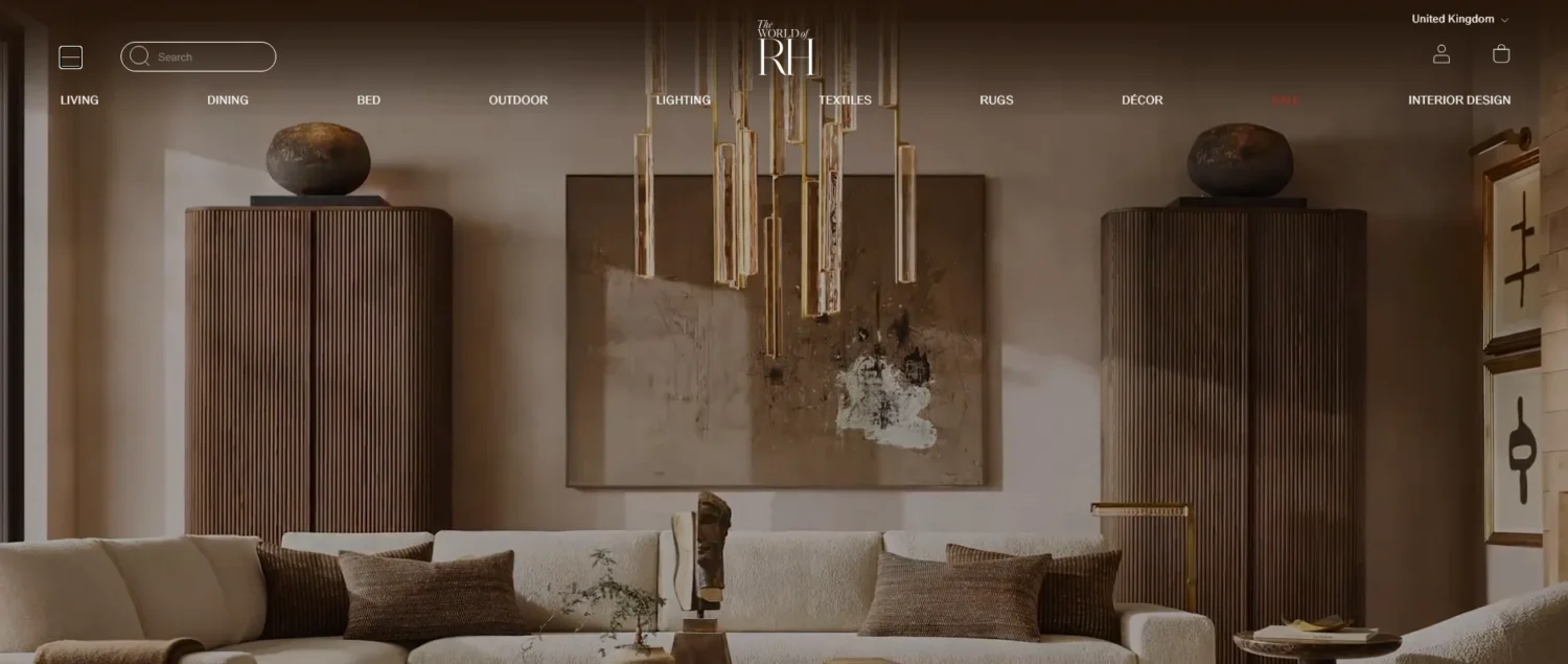 مصنعي الأثاث المصنوع من خشب الرماد من شركة Restoration Hardware
