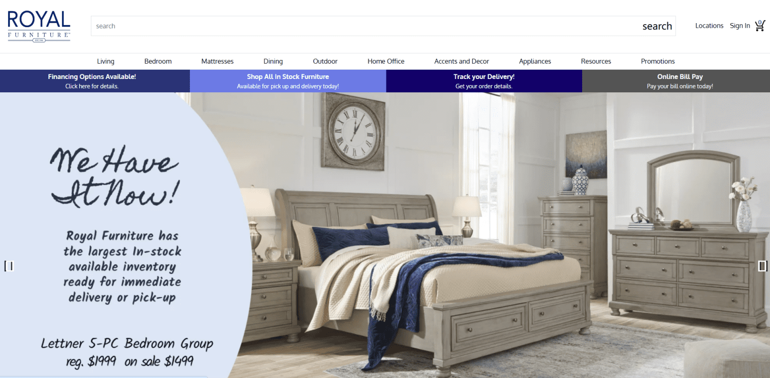 Royal Furniture factory furniture outlet​
