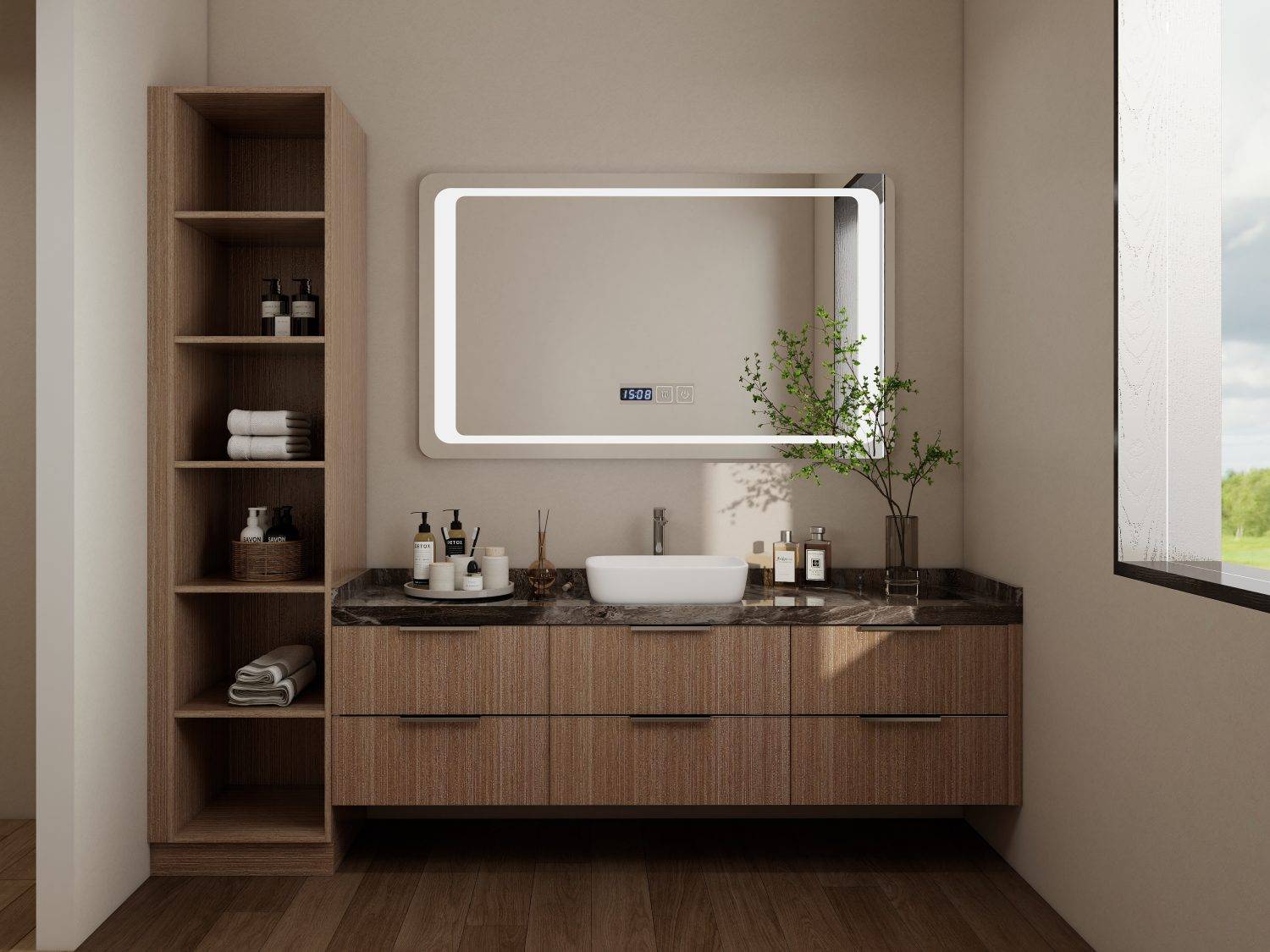 Wooden Bathroom Cabinet Wooden Bathroom Cabinet