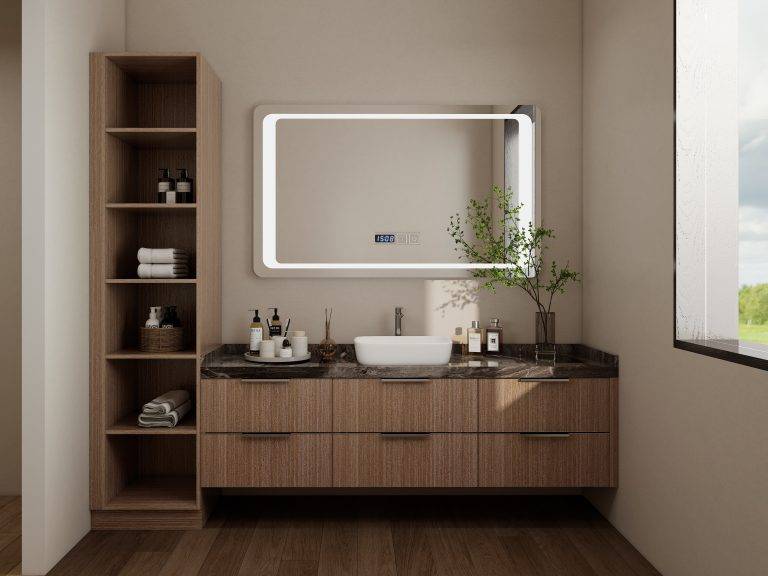 Wooden Bathroom Cabinet