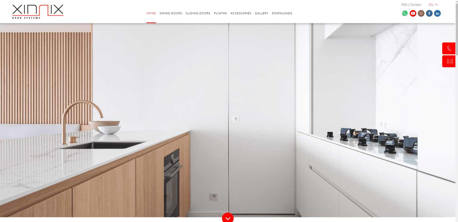 Xinnix Door Systems custom interior door manufacturer