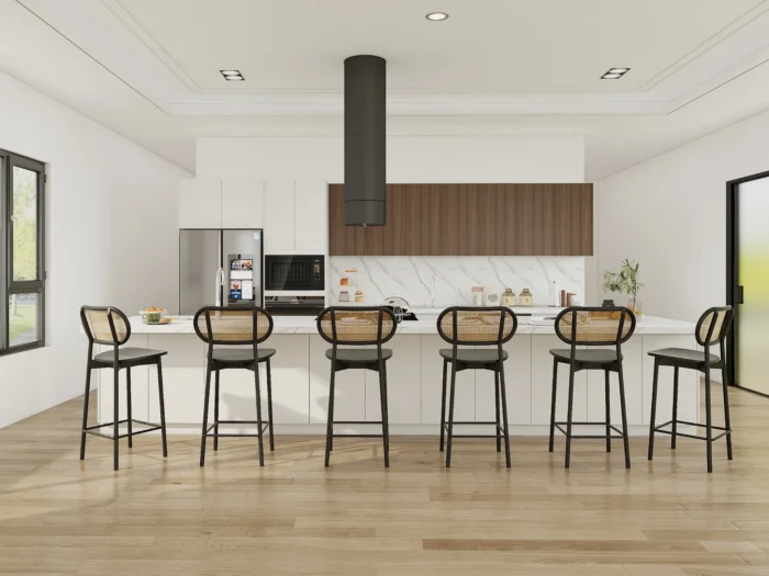 Luxury Kitchen Cabinets Design Inspiration: 24 Unique Design Points for a Premium Kitchen 16 laser-cut luxury kitchen cabinets design