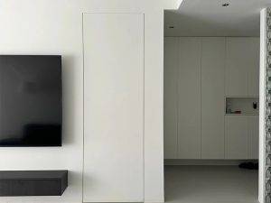Modern White Minimalism Interior Door